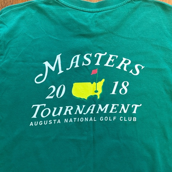 Masters Golf 2018 Green Shirt Size L - Picture 2 of 4